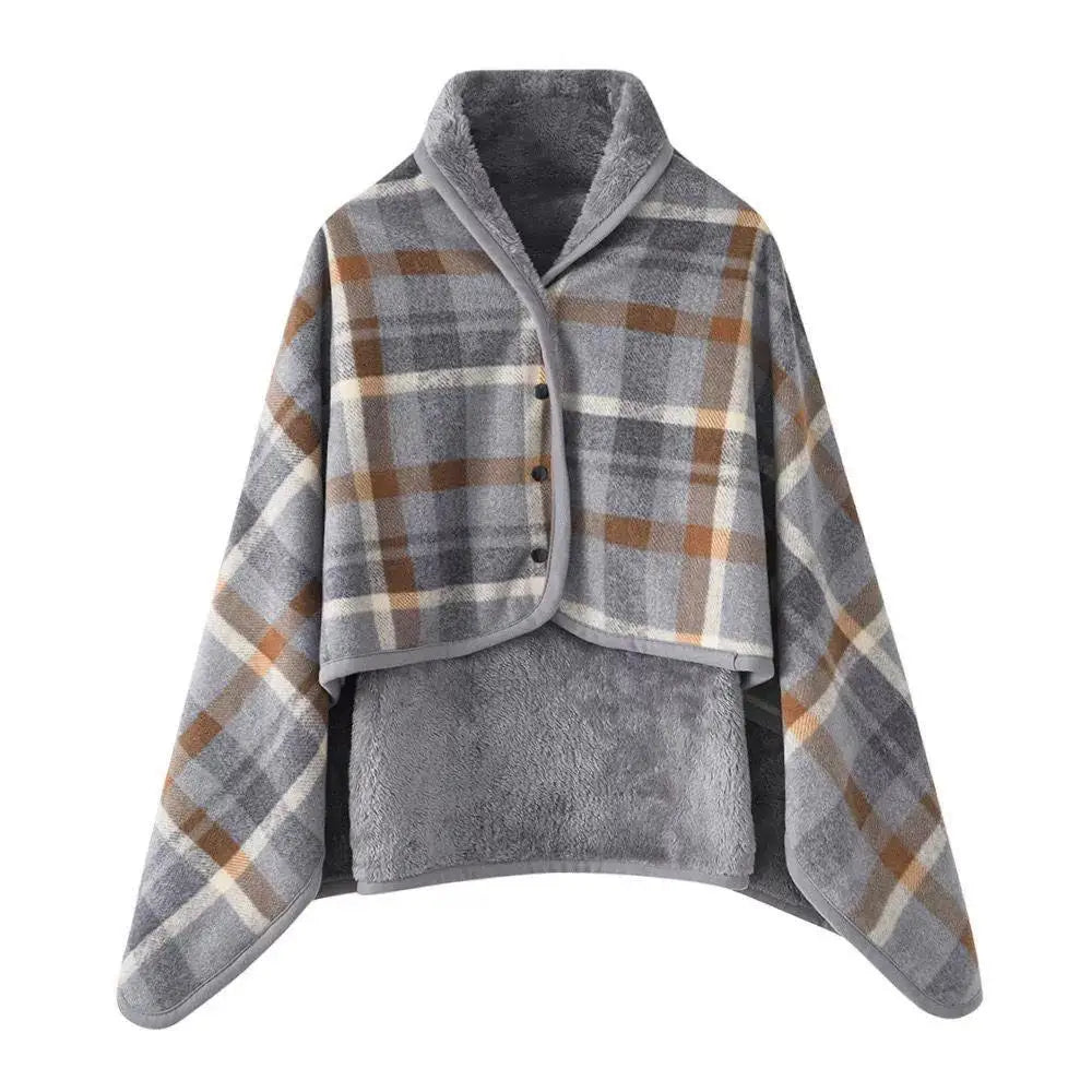 Plaid à carreaux " Tout doux "