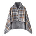 Plaid à carreaux " Tout doux "
