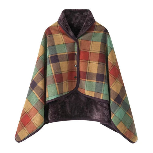Plaid cocoon femme